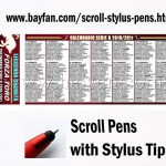 Marketing Scroll Stylus Pens